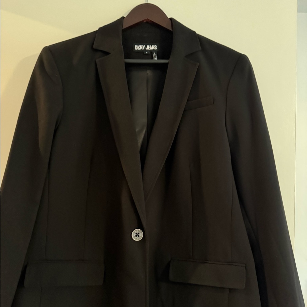 DKNY Black Blazer - Picture 2 of 10